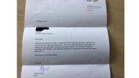 Balasan surat dari CEO Google, Sundar Pichai/dok: elitereaders.com