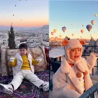 Turki menjadi momen liburan perdana Gala ke luar negeri. Selama di negeri transbenua tersebut.