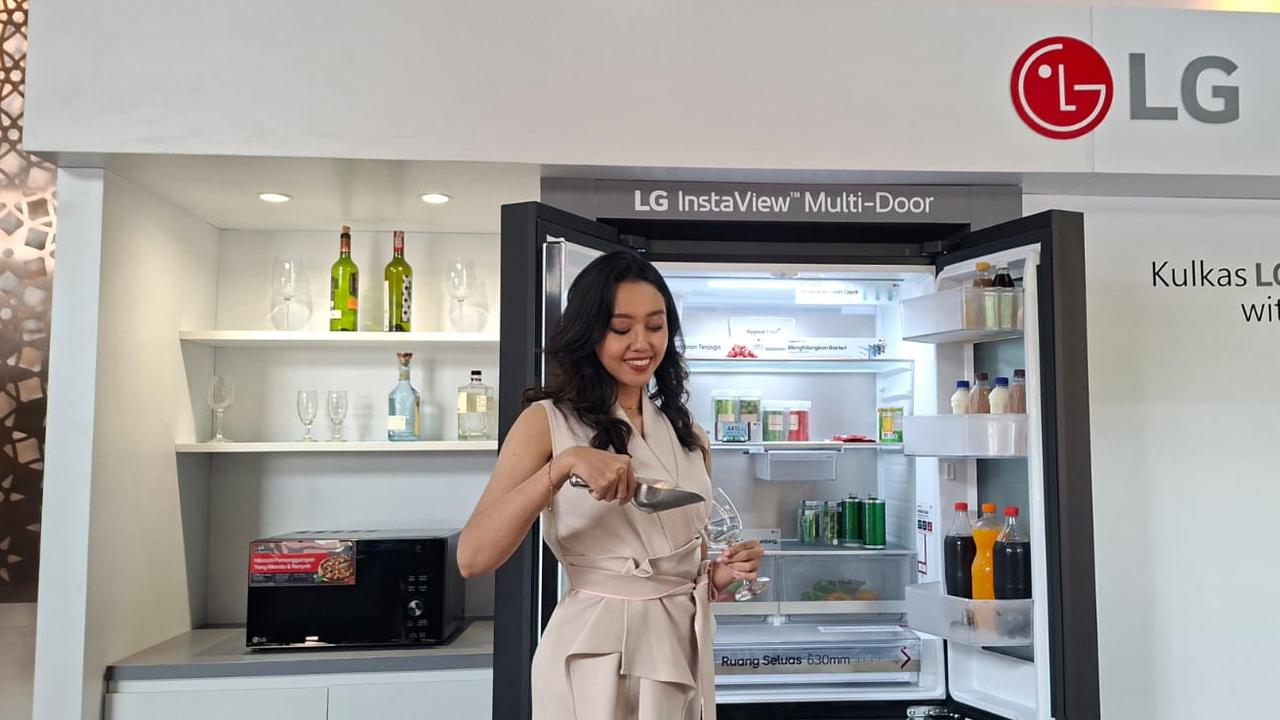LG Perkenalkan Kulkas InstaView Multi-Door dengan Auto Ice Maker di Indonesia Harga Rp23 Juta, Ini Keunggulannya