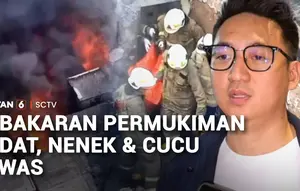 Kebakaran Hanguskan Ratusan Rumah, Nenek dan Cucu Tewas