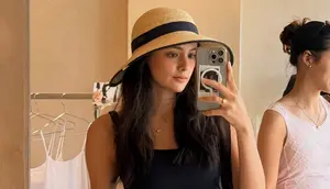Potret Amanda Rawles saat Liburan di Bali, Tampil Cantik dengan Outfit Stylish