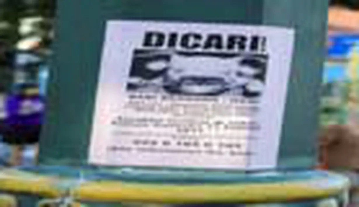 Poster Babi Hilang di Dago, Bandung (Pengirim: Marthin Budi Laksono).