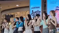 Sambut Meriah Public Fansign Lemon Tang, Hearts2Hearts Kembali Sapa Hachu Indonesia