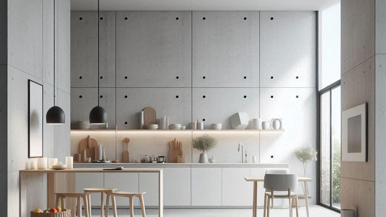 Desain Dapur Belakang Rumah yang Terbuka
