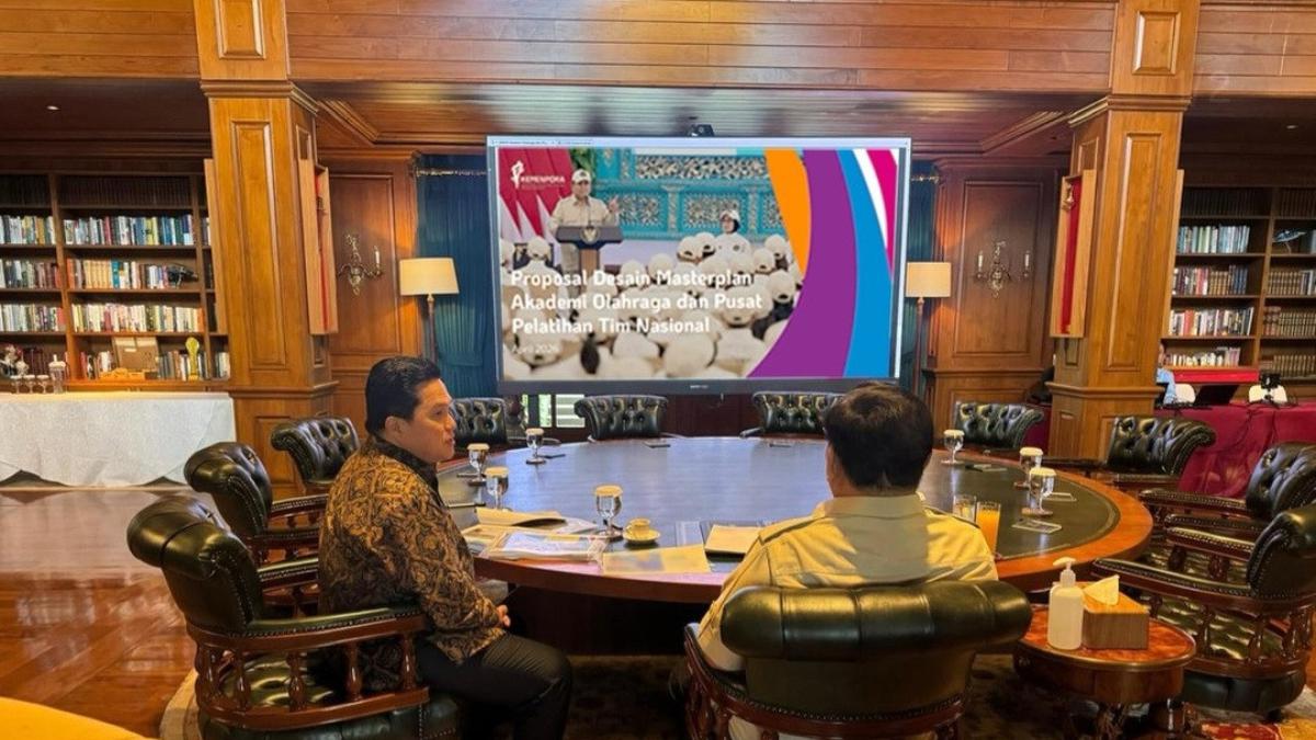 Erick Thohir Temui Prabowo, Lapor Rencana Pembangunan Akademi Olahraga Nasional