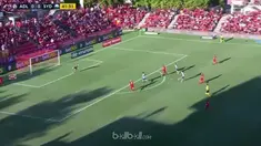 Daniel Margush mampu bangkit dari kesalahan yang ia buat di awal laga dan melakukan sejumlah penyelamatan penting yang membantu ti...
