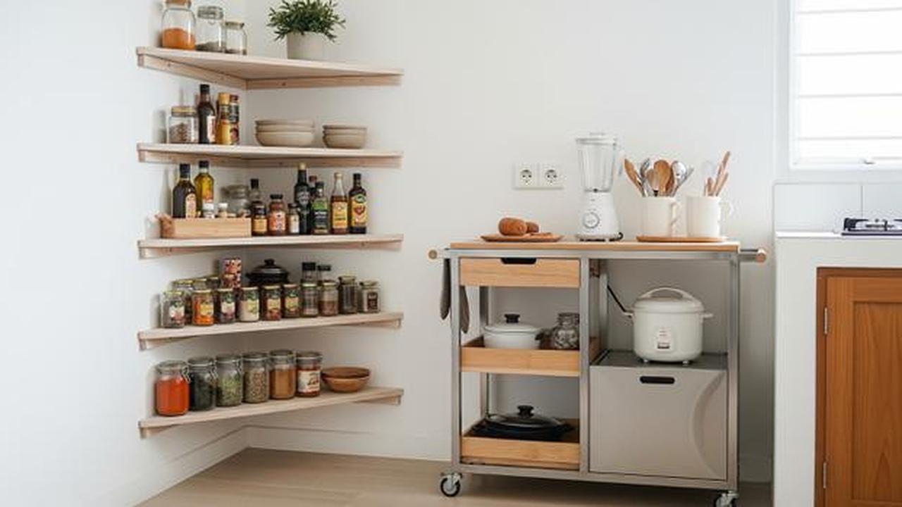 7 Desain Dapur Sederhana Tanpa Kitchen Set yang Estetik dan Hemat, Rapi dengan Gaya Minimalis