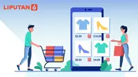 Banner Infografis Waspada Penipuan Online Shop via Medsos. (Liputan6.com/Abdillah)