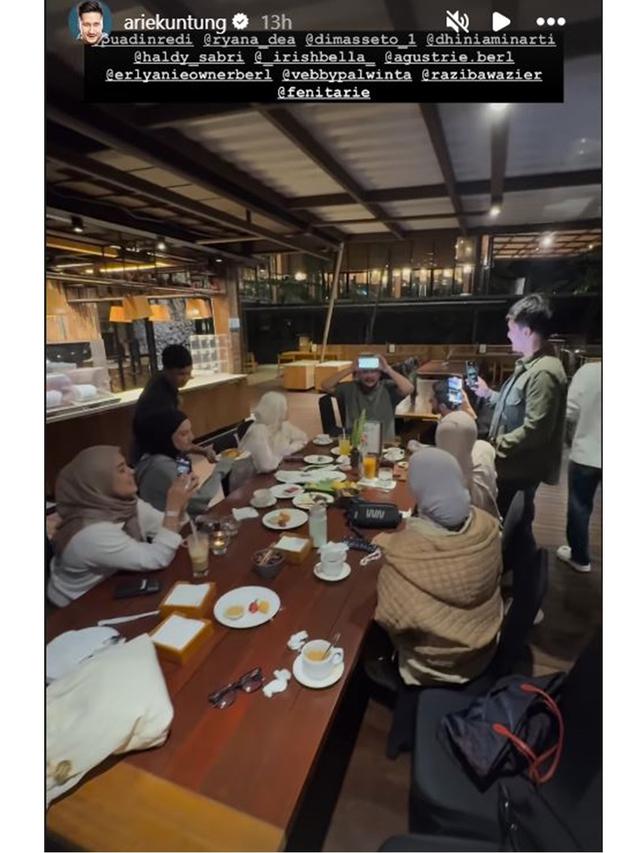 8 Potret Geng Artis Irish Bella Piknik di Bandung, Romantis Bareng Pasangan