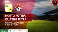 Piala Presiden 2018 Barito Putera Vs Kalteng Putra_2 (Bola.com/Adreanus Titus)