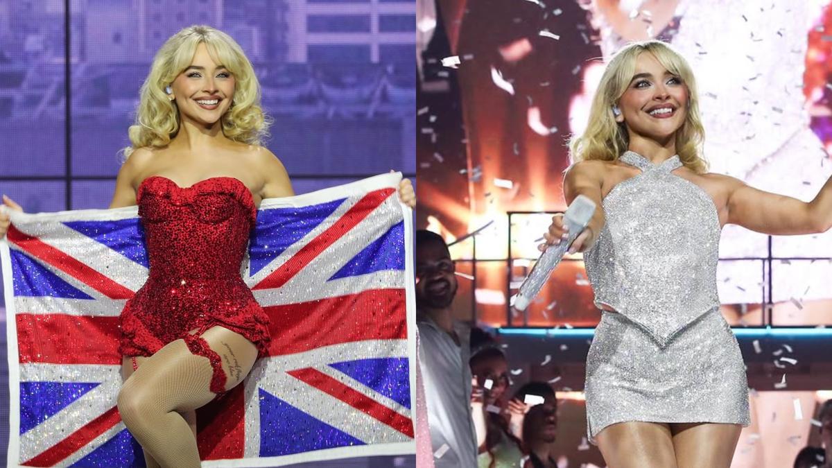 6 Kostum Panggung Sabrina Carpenter Konser di London, Bius Penonton dengan Serba Kristal