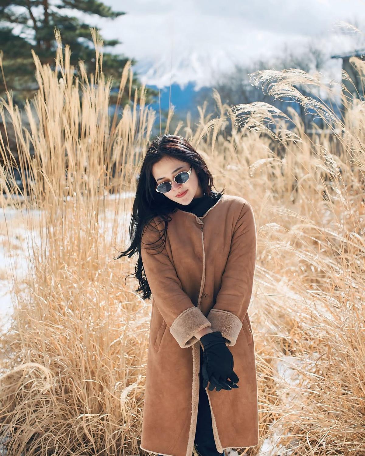 Potret Cantik Bella Bonita Liburan ke Jepang, Happy Banget Main Salju