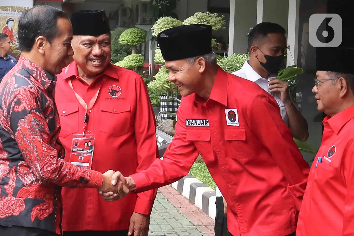 Jokowi Hadiri Rakernas PDIP