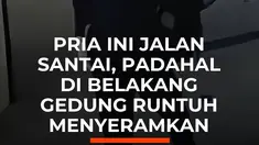 CCTV rumah sakit di Cali, Kolombia, merekam detik-detik bagian fasad area pediatrik runtuh saat gempa berkekuatan 7,4 mengguncang pada 10 Agustus. Pasien dan tenaga medis dievakuasi, sementara bayi baru lahir bahkan harus dirawat di taman yang dijadikan unit neonatal sementara.