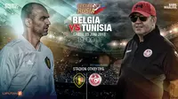 Belgia vs Tunisia (Liputan6.com/Abdillah)