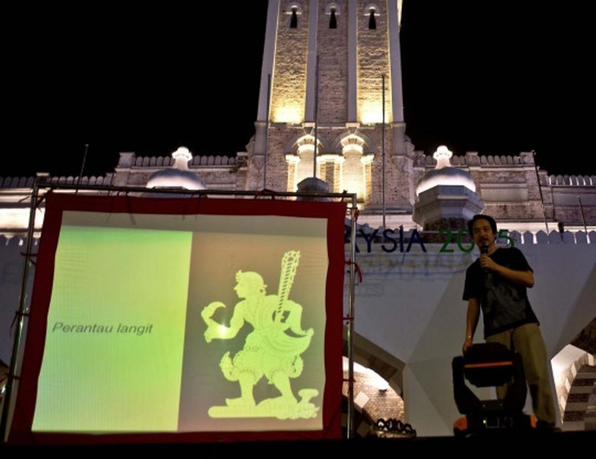 Intip dalang Malaysia gelar pertunjukan wayang Star Wars