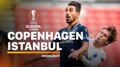 Berita video highlights leg II babak 16 besar Liga Europa 2019-2020, Copenhagen menang 3-0 atas Istanbul Basaksehir dan melangkah ke perempat final untuk menghadapi Manchester United.