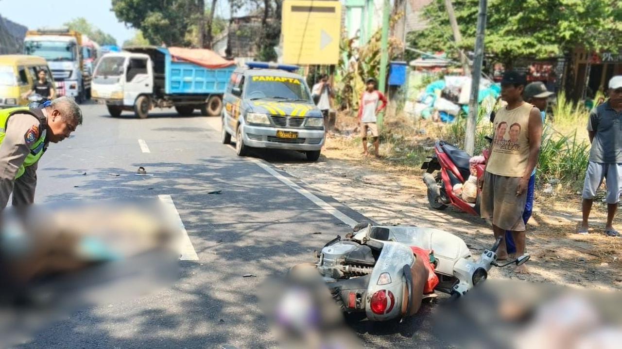 Kronologi Kecelakaan Motor dan Truk di Tuban yang Tewaskan Ibu-Anak