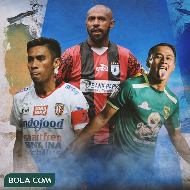 Liga 1 - Fadhil Sausu, Boaz Solossa, Samsul Arif