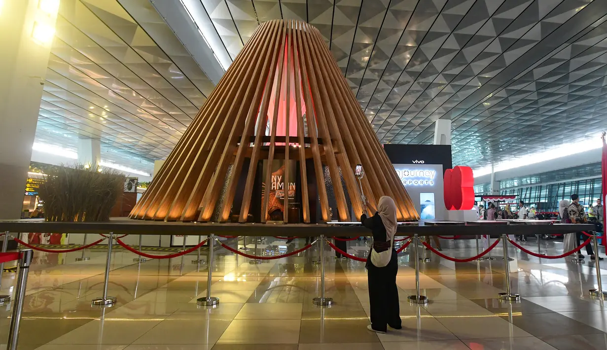 Untuk diketahui, instalasi “Tanah Api, Jejak Jiwa” memuat tiga elemen utama yang sarat makna. (merdeka.com/Arie Basuki)