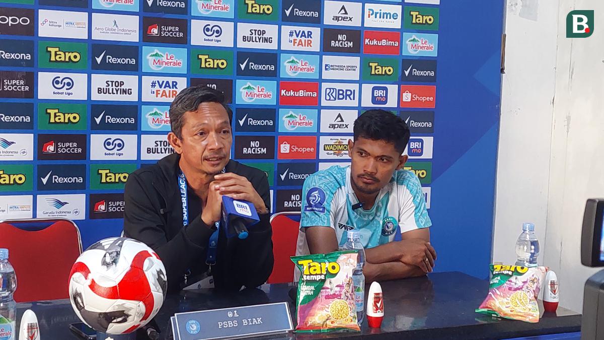BRI Super League: Pelatih PSBS Biak Sudah Pelajari Gaya Bermain Persib Bandung