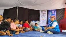 Upaya Mengembalikan Keceriaan Anak Korban Gempa NTT