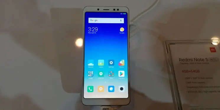 Peluncuran Xiaomi Redmi Note 5 di Jakarta, Rabu (18/4/2018). Liputan6.com/ Andina Librianty