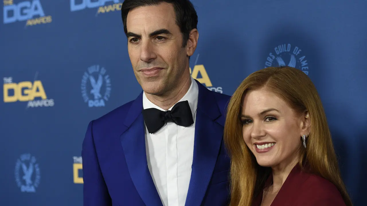 Sacha Baron Cohen - Isla Fisher. (Chris Pizzello/Invision/AP, File)
