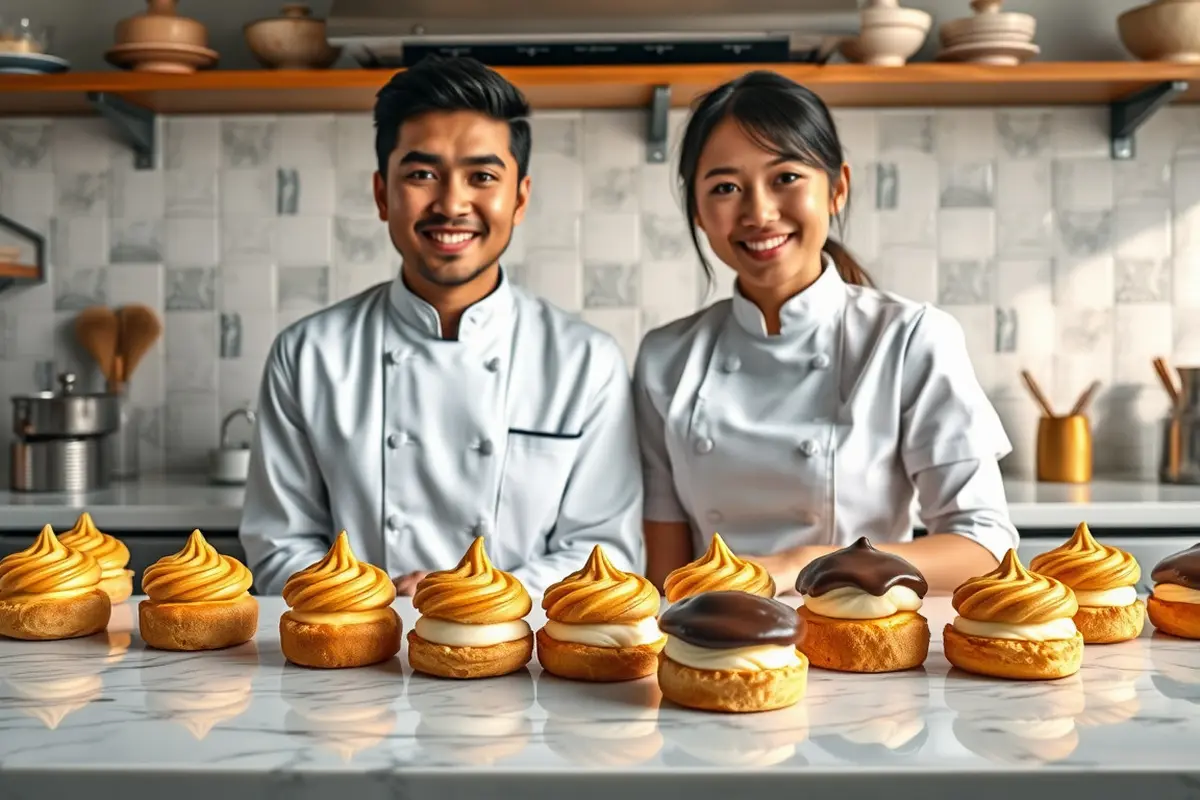 tips membuat kue sus dalam jumlah banyak
