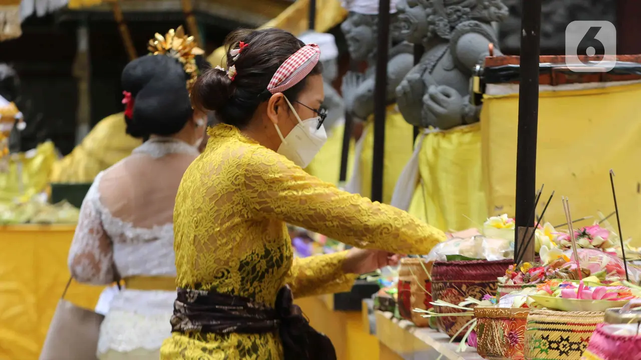 Jelang Nyepi, Umat Hindu di Jakarta Gelar Tawur Agung Kesanga