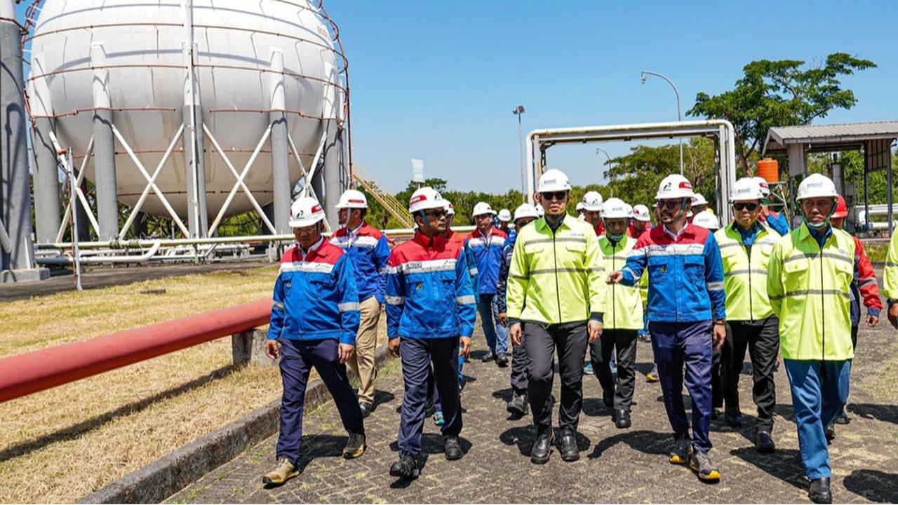 Direktur Utama Pertamina Patra Niaga Mars Ega Legowo Putra Tinjau Terminal LPG