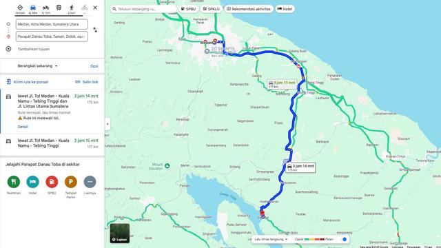 Pantauan Command Center Polda Sumut