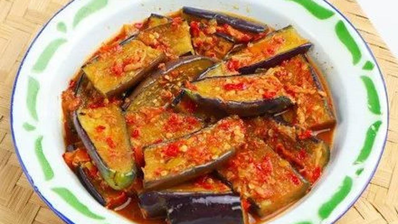 <b>Resep Pecak Terong Tanpa Santan</b><br>