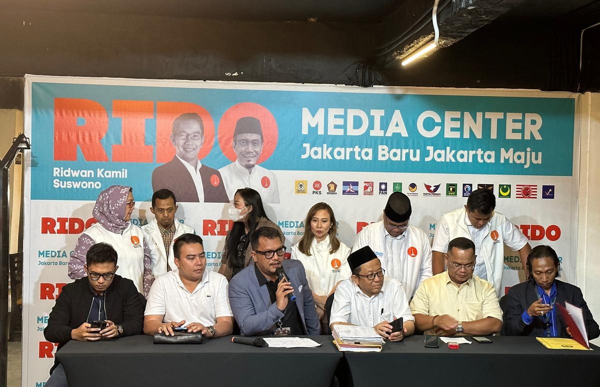 Tim RIDO konpers kecurangan pilkada