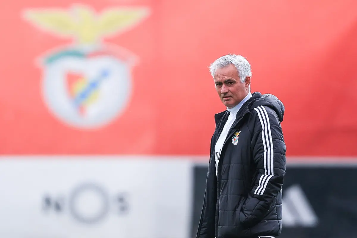 Foto: Benfica Matangkan Persiapan, Skuad Asuhan Jose Mourinho Siap Berikan Mimpi Buruk Lagi Buat Real Madrid di Liga Champions