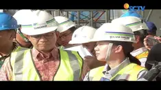 Saat meninjau proyek MRT, Anies menegaskan pengerjaan proyek ini masih terkendala pembebasan lahan.