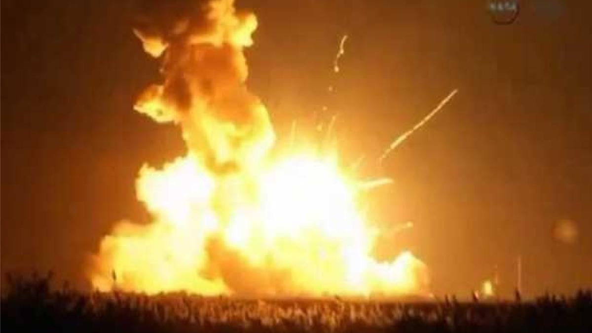 Roket NASA Setinggi 34 Meter Meledak - Global Liputan6.com