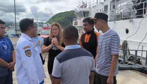 Istri pelatih Valencia Fernando Martin korban tenggelamnya KM Putri Sakinah