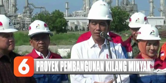 Jokowi Minta Pertamina Selesaikan Proyek Kilang Minyak