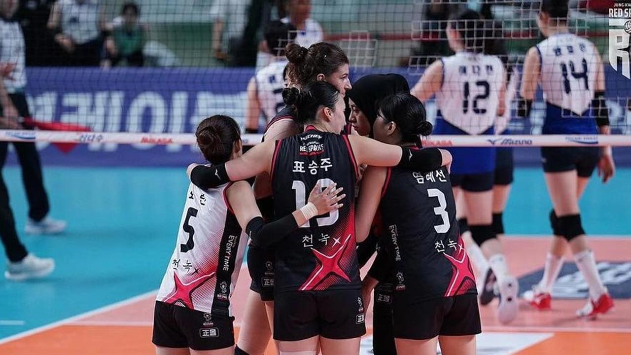 Hasil Korean V League 2024/25: Kerja Keras Megawati Sia-sia, Red Sparks Dikalahkan Hyundai Hillstate