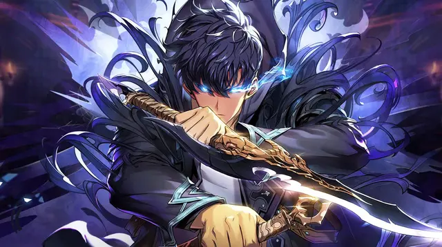 The best anime movies adapted from Korean manhwa. (Photo: Solo Leveling - A-1 Pictures via The Movie Database)