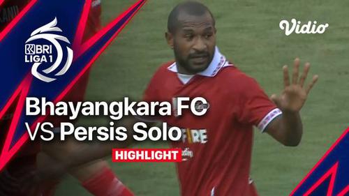 VIDEO: Highlights BRI Liga 1, Gol Tunggal Fernando Rodriguez Bawa Persis Solo Raih Kemenangan Atas Bhayangkara FC