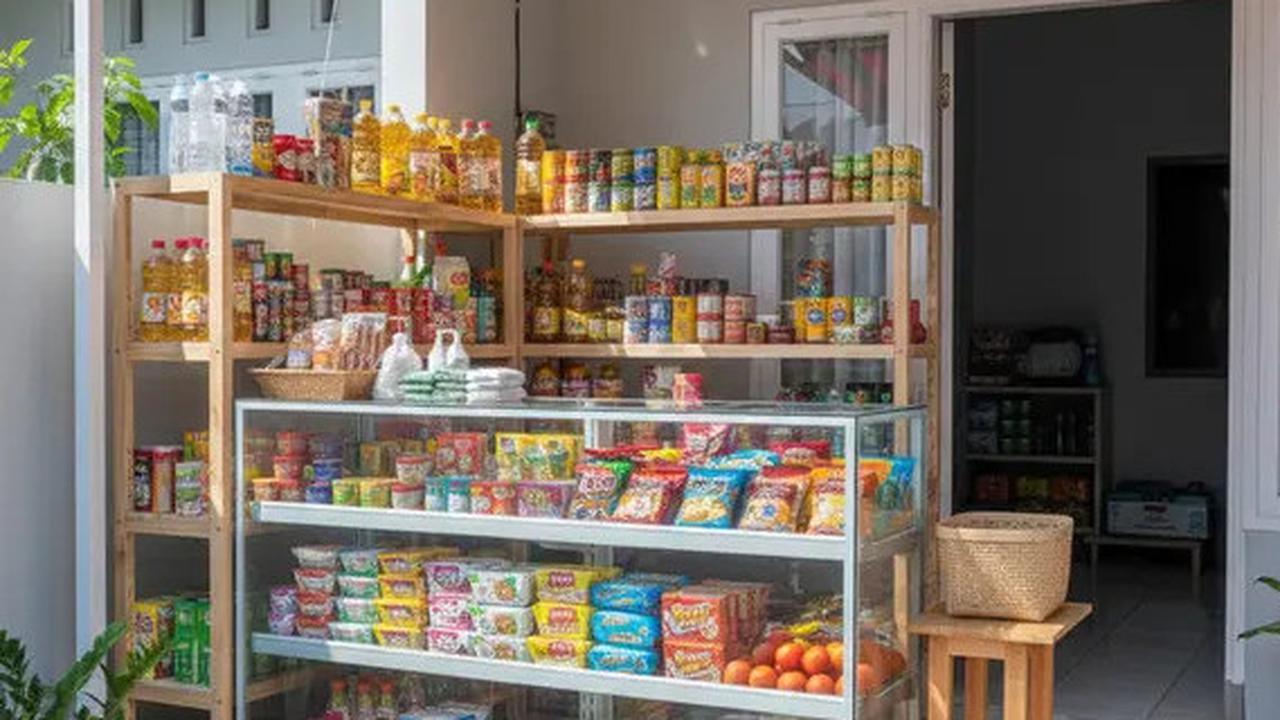7 Ide Warung Sembako di Teras Rumah yang Efisien dan Hemat Tempat