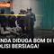 Warga di kawasan Ruko ITC Baranangsiang, Kosambi, Kota Bandung, digegerkan dengan penemuan sebuah benda mencurigakan yang diduga bom di depan pintu masuk Gereja GKPS, Jumat siang.