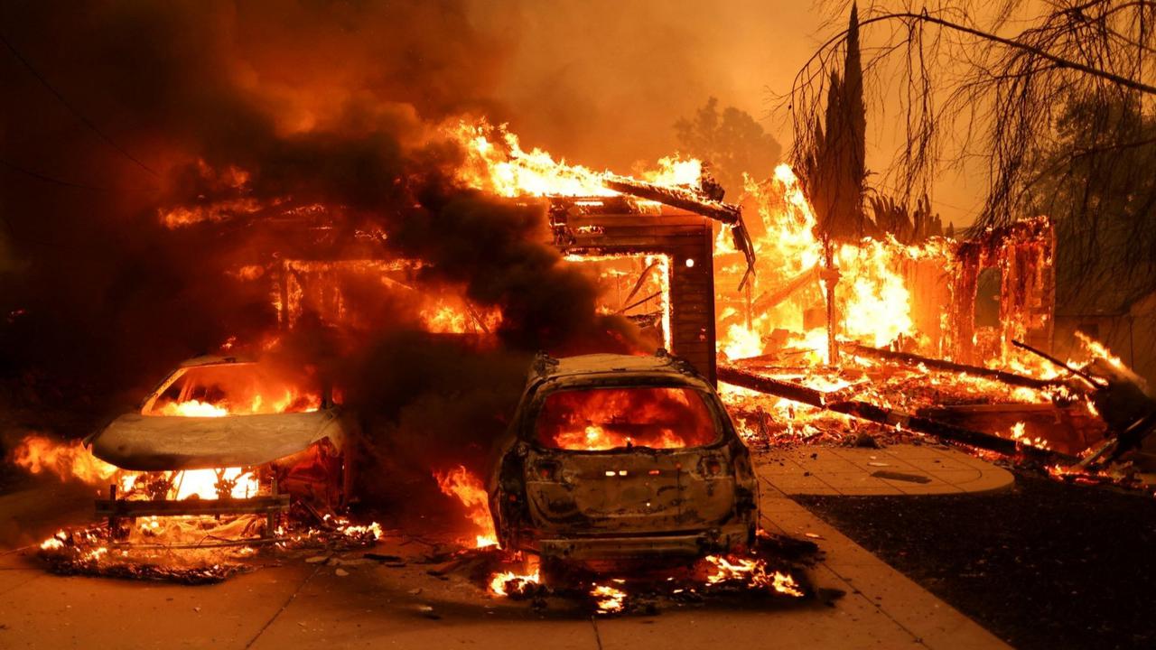 Detik-Detik Menegangkan Pasangan Suami Istri Lolos dari Maut Saat Kebakaran Dahsyat di Los Angeles