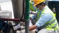 DLHK Kota Depok Cek Limbah Pabrik Pengolahan Bahan Makanan yang Diprotes Warga