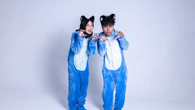 Galyas dan Qgun adalah pasangan suami istri (The Couple TikToker)