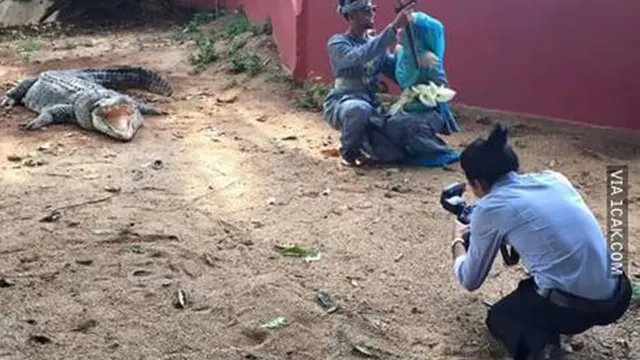 6 Potret Perjuangan Prewedding Unik Ini Bikin Elus Dada