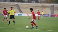 Penyerang Timnas Indonesia U-23, Bagus Kahfi. (PSSI).