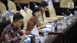 Rapat juga membahas Pokok-Pokok Kebijakan Fiskal (KEM-PPKF) Tahun 2024. (Liputan6.com/Faizal Fanani)
